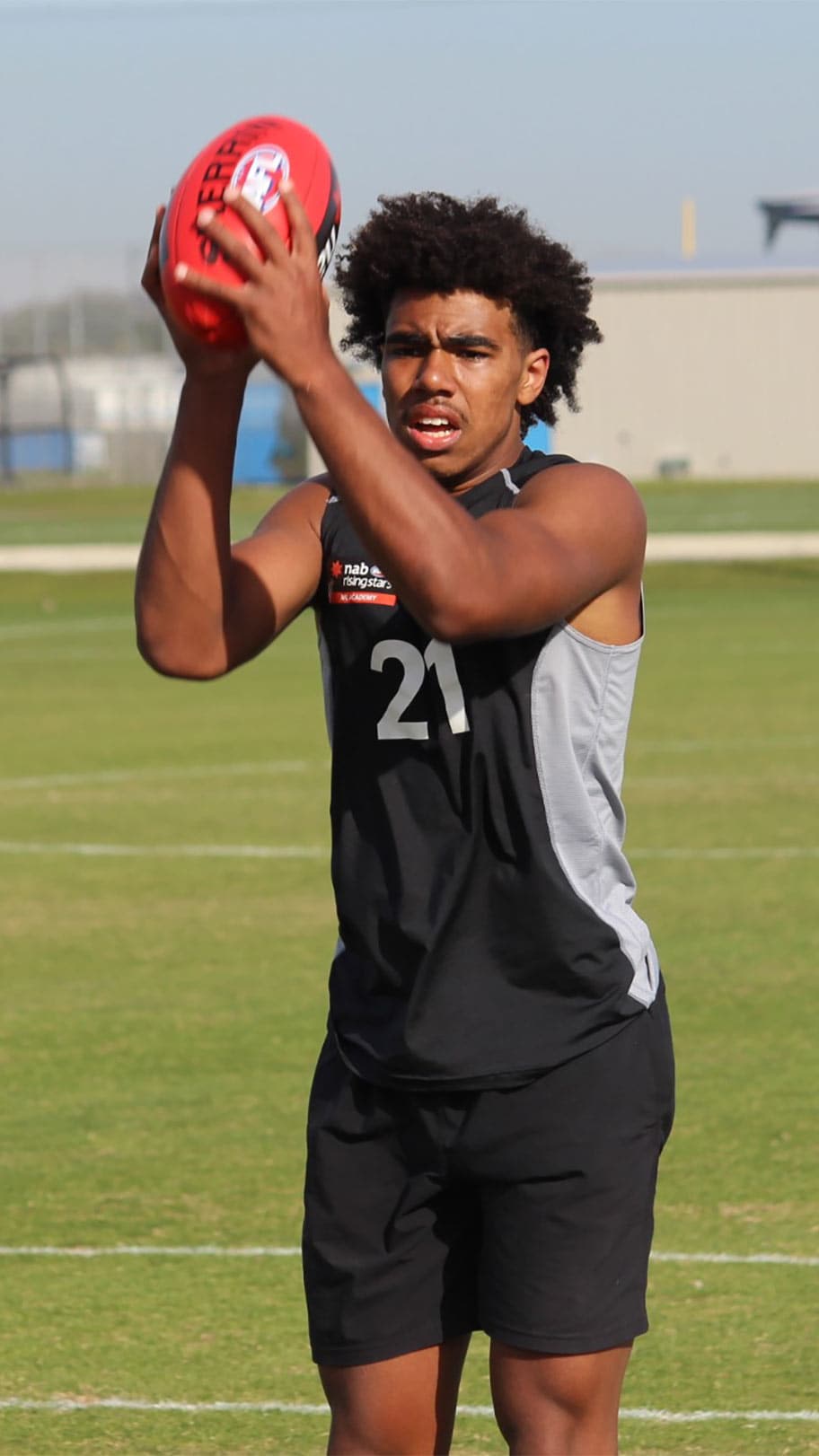 QUAYNOR-300.jpg Isaac Quaynor is in the USA with the NAB AFL Academy - AFL,Collingwood Magpies,AFL Academy,Draft,Scott Pendlebury